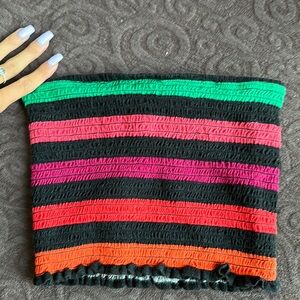 Women’s Express striped tube top